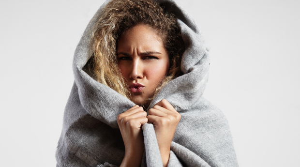 Често жените се оплакват от студ отчасти заради физиологията си