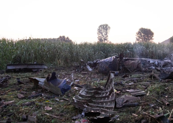 Снимка: Пътник засне самолетната катастрофа, в която загина
